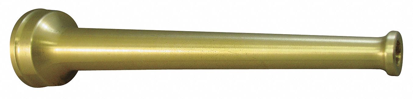 Industrial Fire Hose Nozzle, 2-1/2 In.