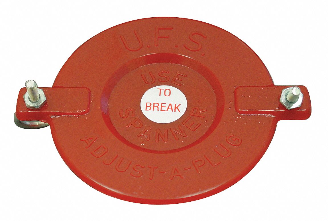 Fire Hose Cap, 2-1/2 In.Non-Threaded