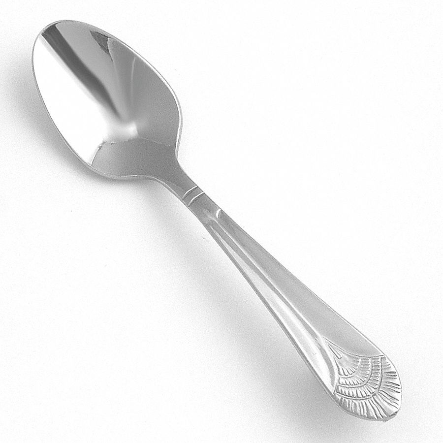 Demitasse Spoon, Length 4 1/2 In, PK 24