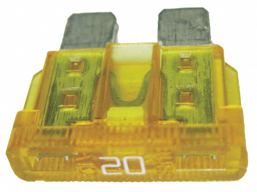 Automotive Fuse, Amps 20ID, PK 2