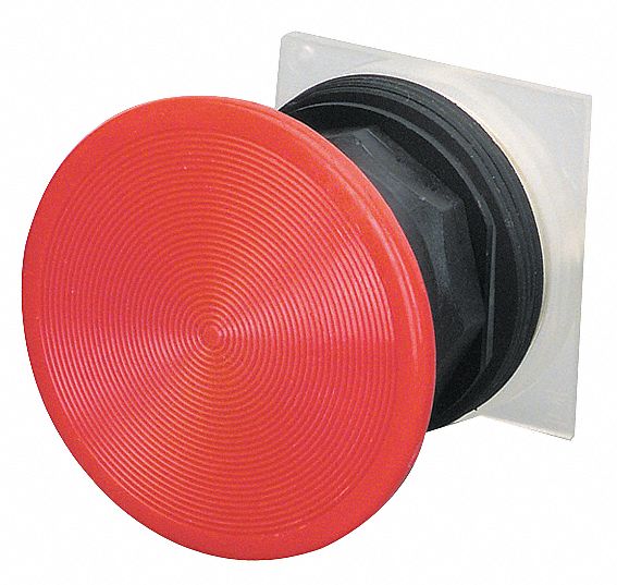 Pushbutton, Red, 30 Mm