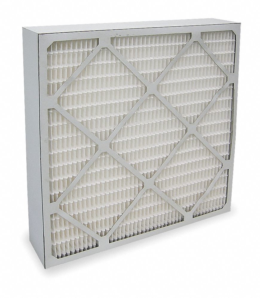 Economy Minipleat Air Filter, Paper Frame