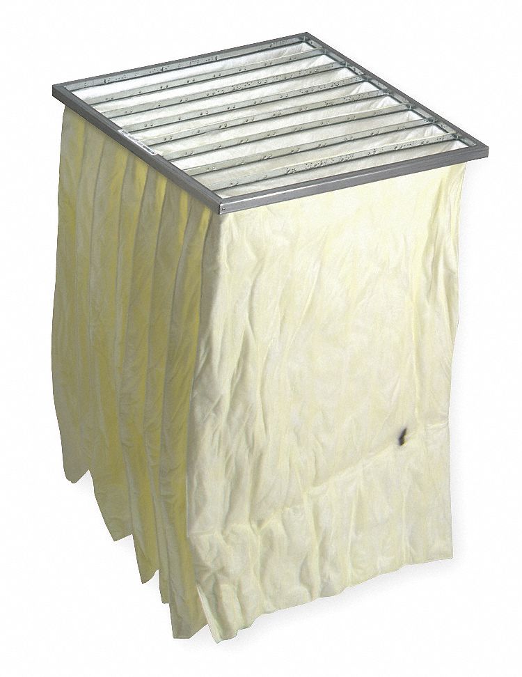 Pocket Air Filter, Synthetic, 12x24x18In.