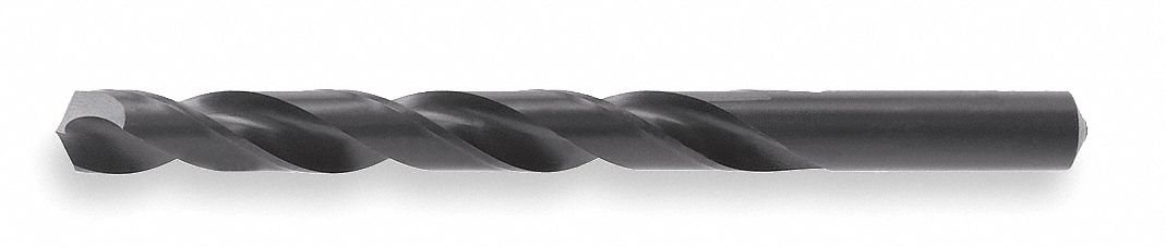 Jobber Drill, 1/2, HSS, Blk Oxide, 135 Deg
