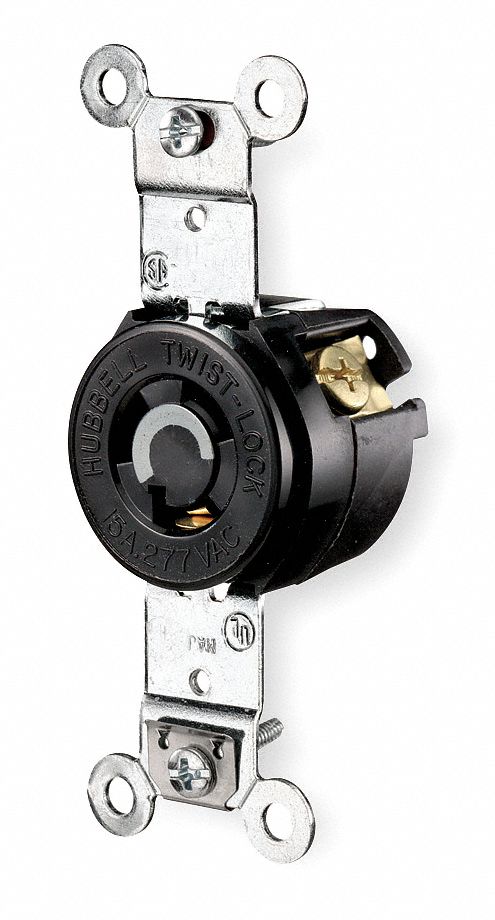 Receptacle, Single, 15 A, L7-15