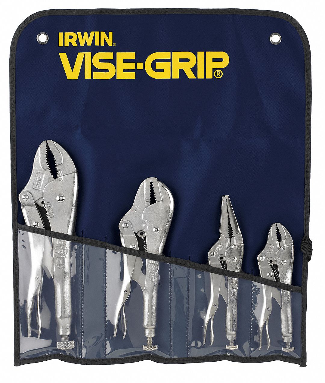 Locking Plier Set, 4 Pc