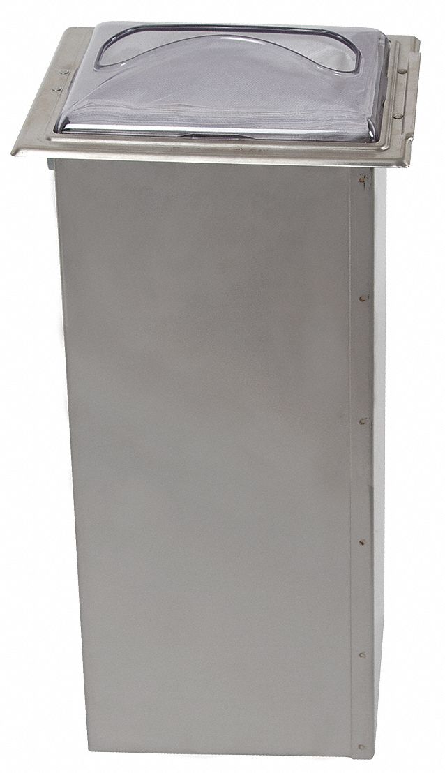 Napkin Dispenser, In Counter, SS