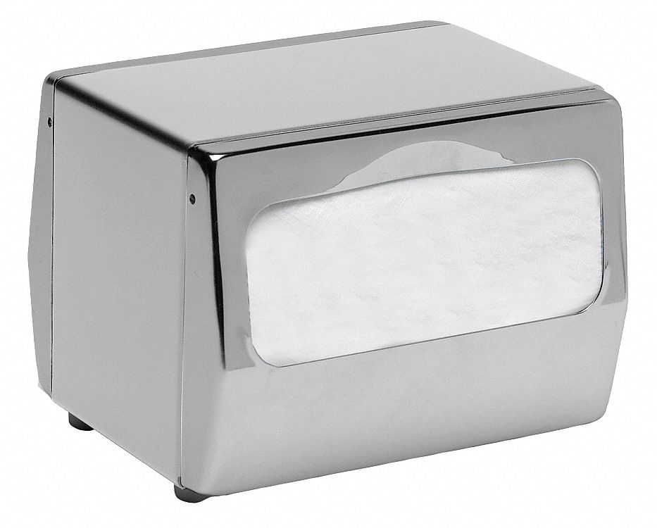 Napkin Dispenser, Black, Table Top