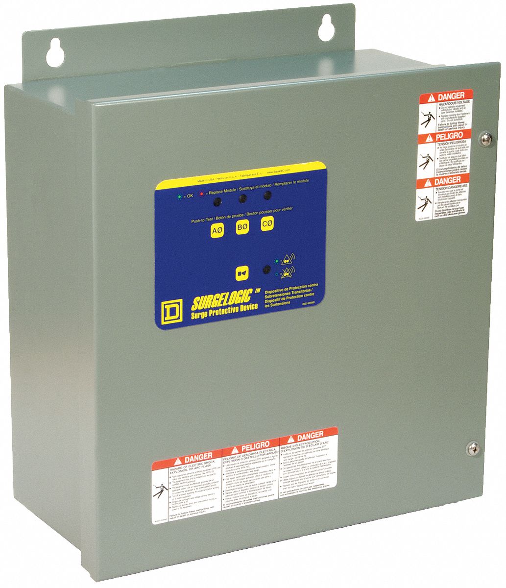 Surge Prot Dev, Mod, 480Y/277VAC, 120kA, 3Ph
