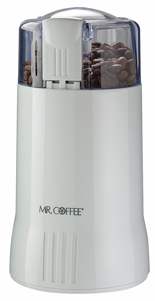 Mr Coffee Ids55-4 Coffee Grinder,electric,white,12 Cups 6cdn1 Coffee