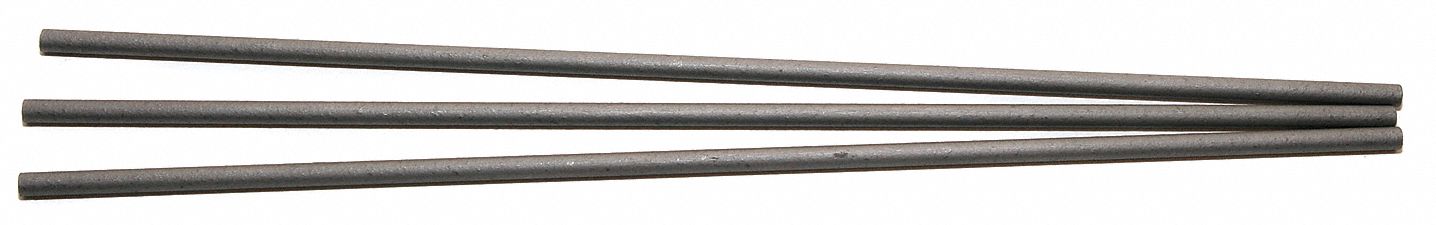 DC Electrode, Plain Pointed, 3/8x12, PK 50