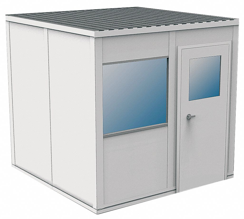 Modular InPlant Office, 2Wall, 8x8, Vinyl