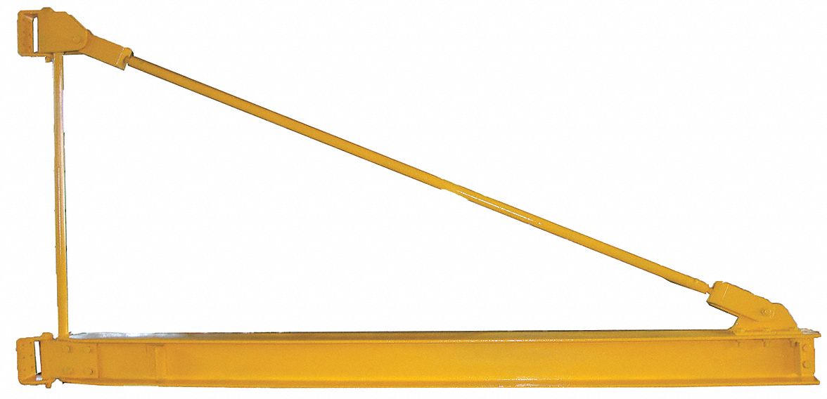 Jib Crane, Mntd, Top Supprt, 2200Lb, 14Ft.