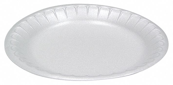Disposable Plate, 8 7/8 In, PK 500
