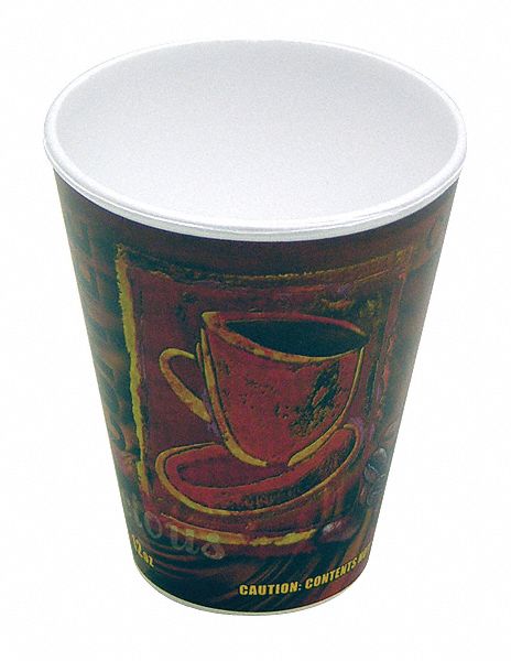 Disposable Hot Cup, 12 Oz, PK 840