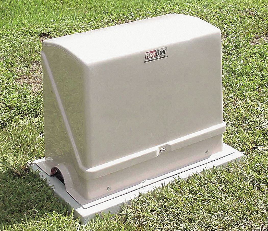 Valve Enclosure, Unheated, R8, L 70 In.