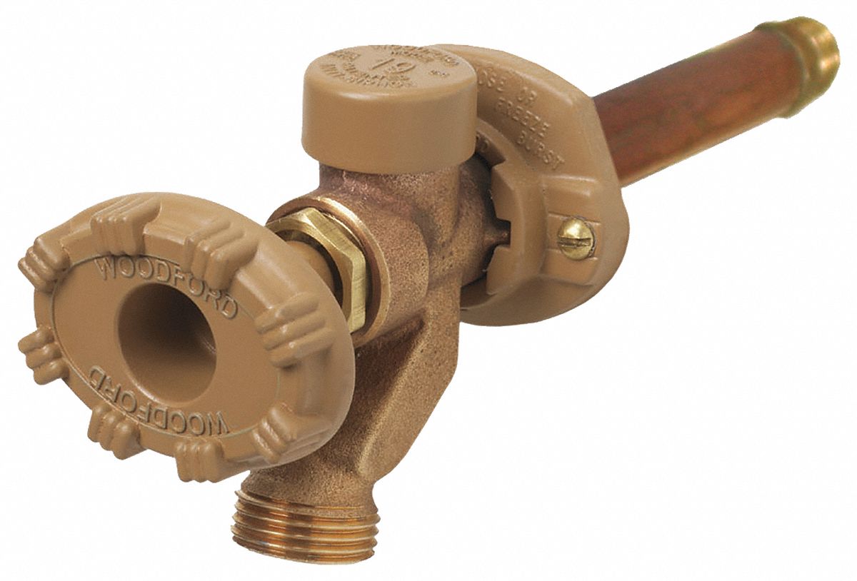 Frost Proof Silcock, Anti-Siphon, 12 In.