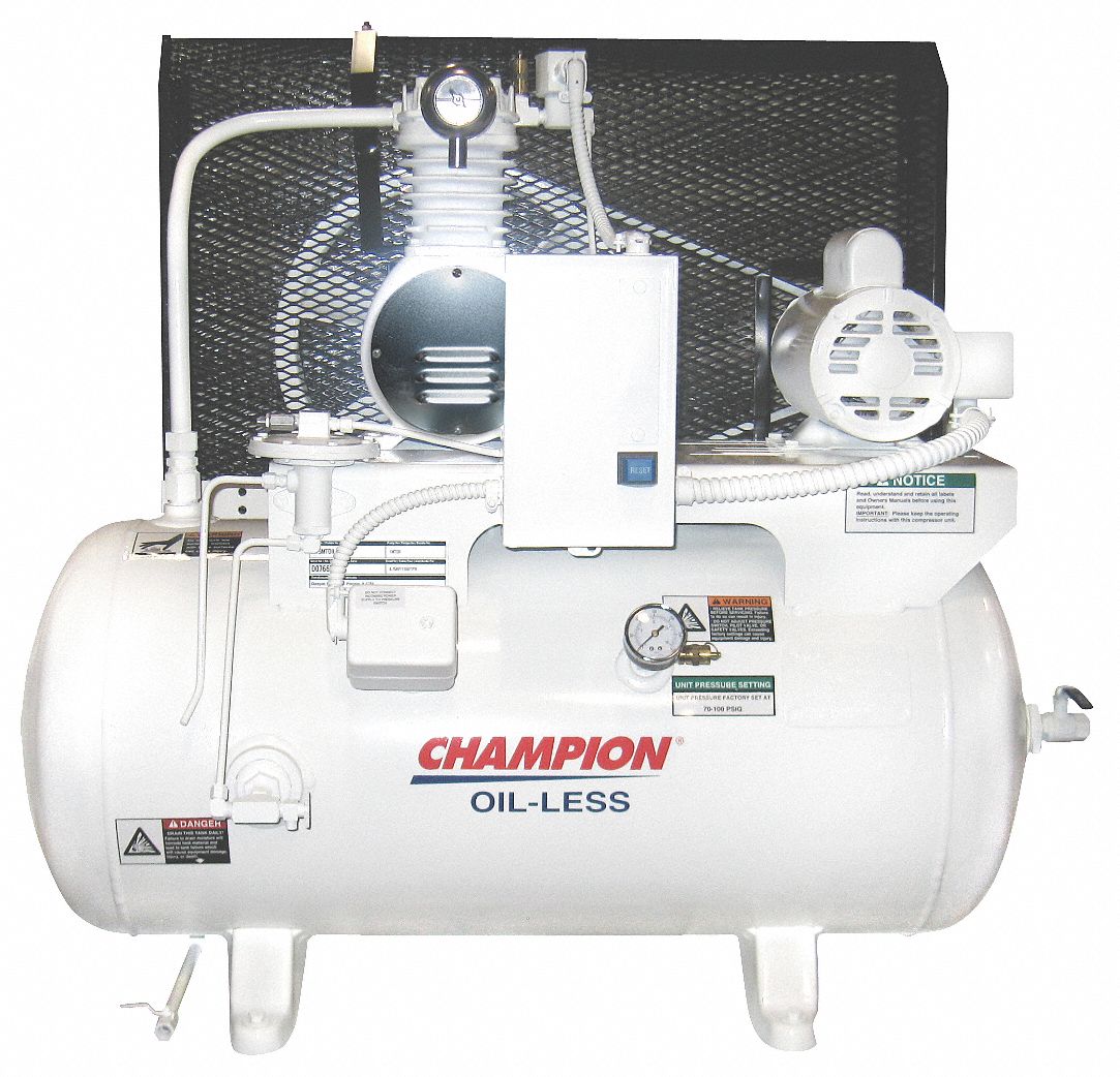 Air Compressor, 30Gal, 3HP, 9.4 CFM