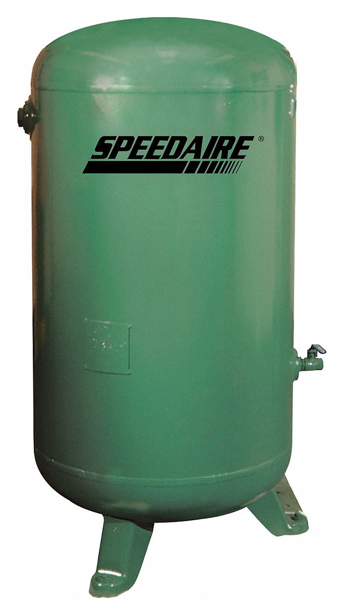 Air Tank, Stationary, 200 PSI, 400 Gal, Vert