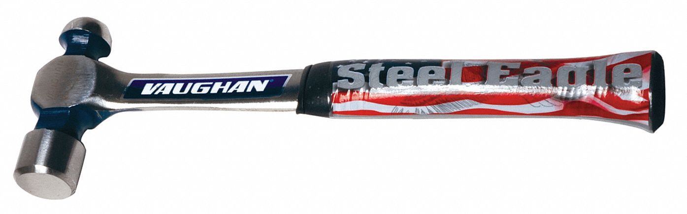Ball Pein Hammer, 16 Oz, Steel