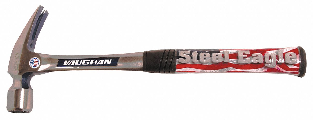Framing Hammer, Steel, 22 Oz, Milled