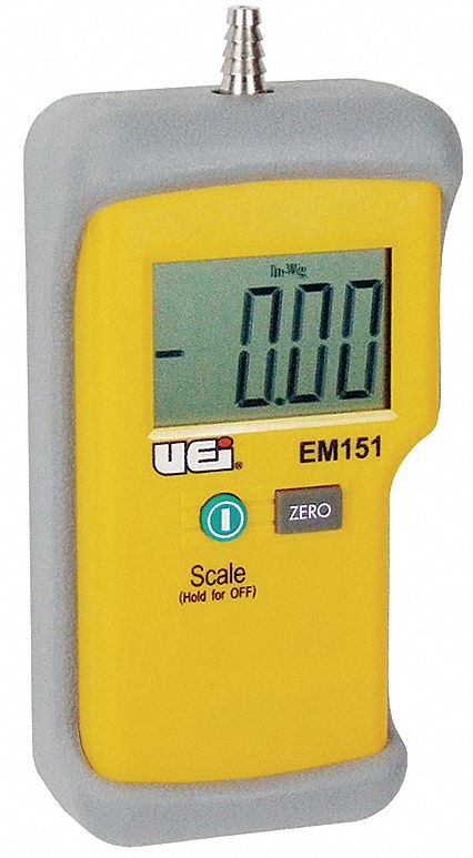 Single Input Digital Manometer