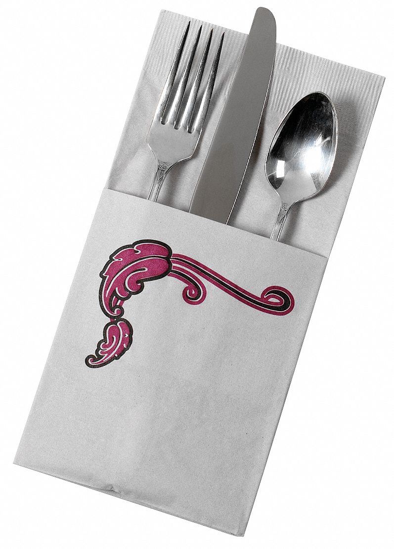 Dinner Napkins, Burgundy, PK 1200