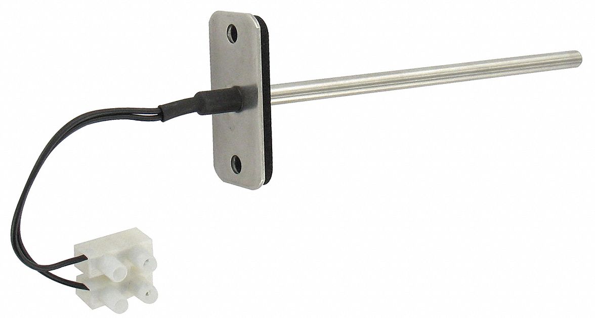 Duct Temp Probe, 10K Ohm Type 3, 6 In L