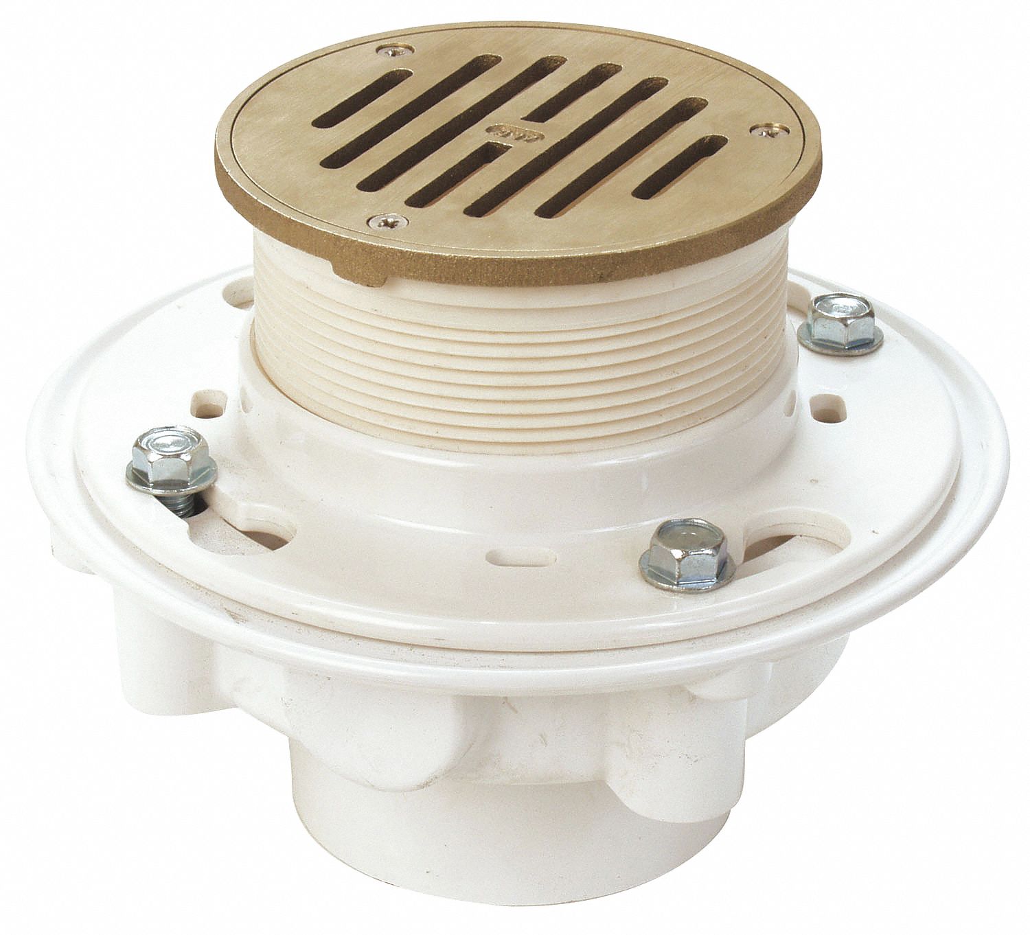 Drain, Floor, 3 In, 8-3/8 In D, 6-3/16 In H
