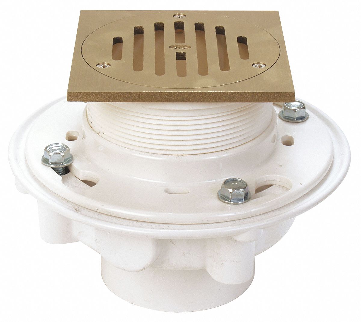 Drain, Floor, 4 In, 8-3/8 In D, 6-1/4 In H