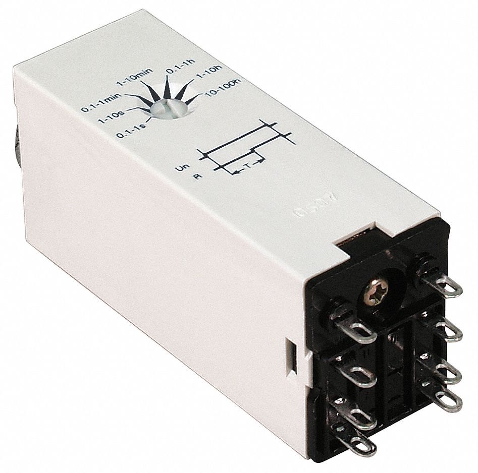 Relay, Time Delay, DPDT, On Delay