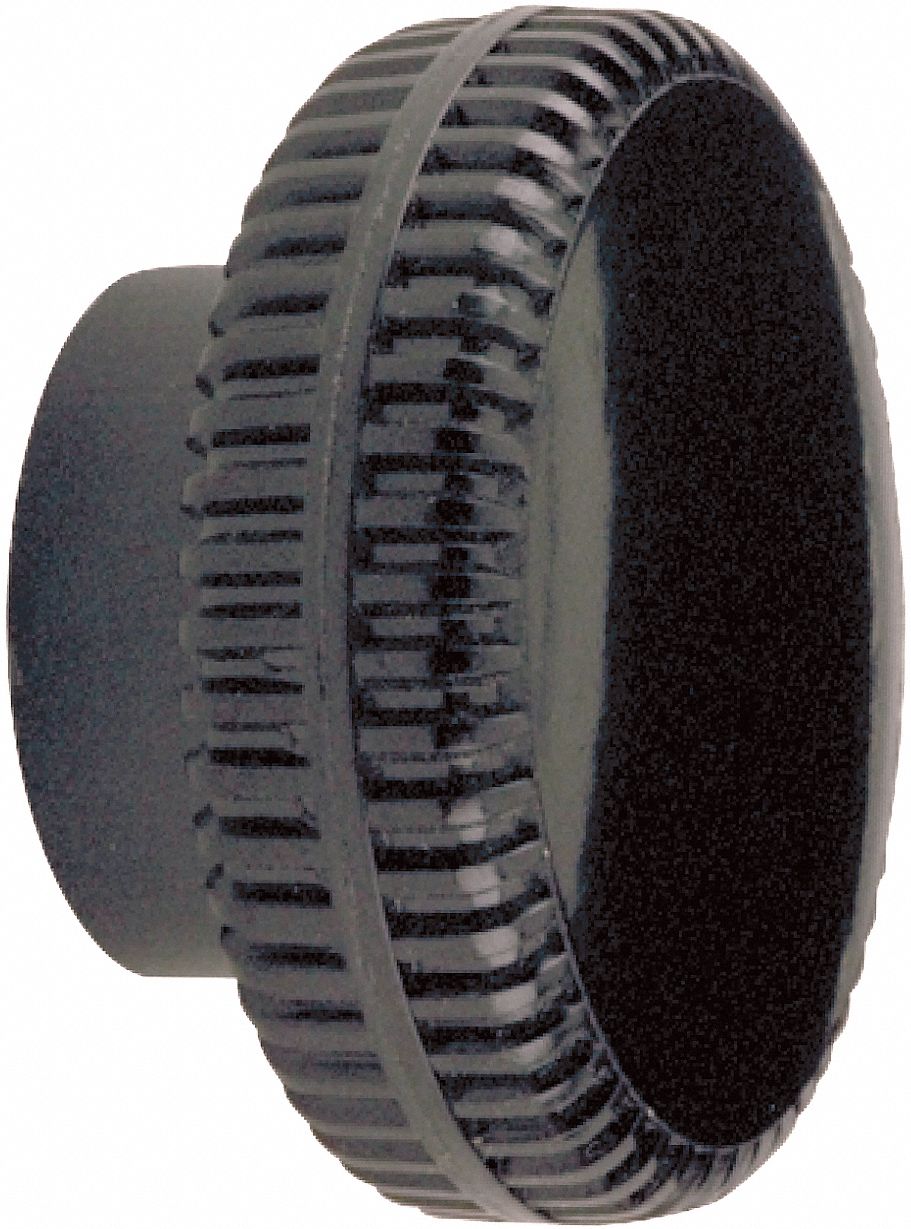 Knurled Knob, 1-1/4, 3/8-16X1/2 Blind