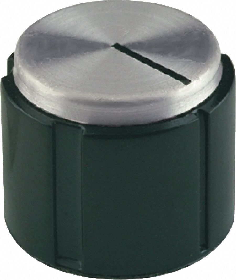 Control Knob, 7/8, 1/4X17/32 PH, 8-32SS