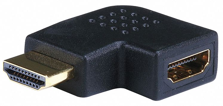 Port Saver, M HDMI to F HDMI, 90 Deg Vert