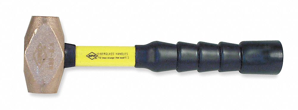 Sledge Hammer, 2 Lb, Fiberglass w/Grip