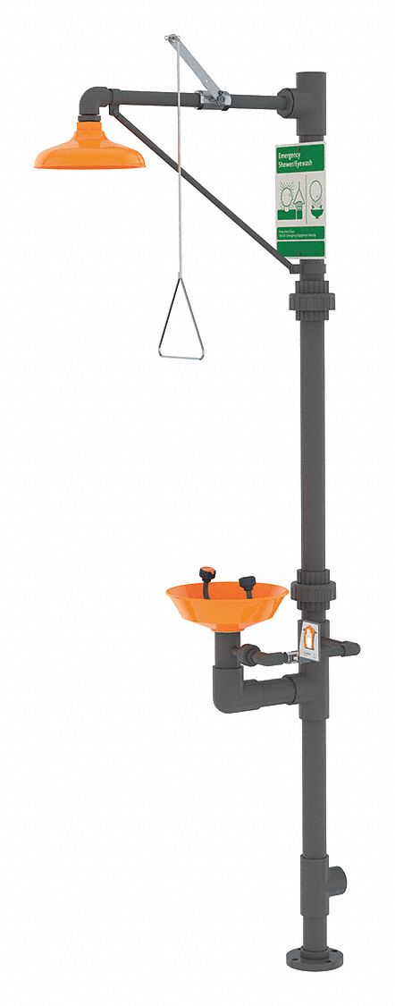 Safety Station w/Eye/Face Wash PVC