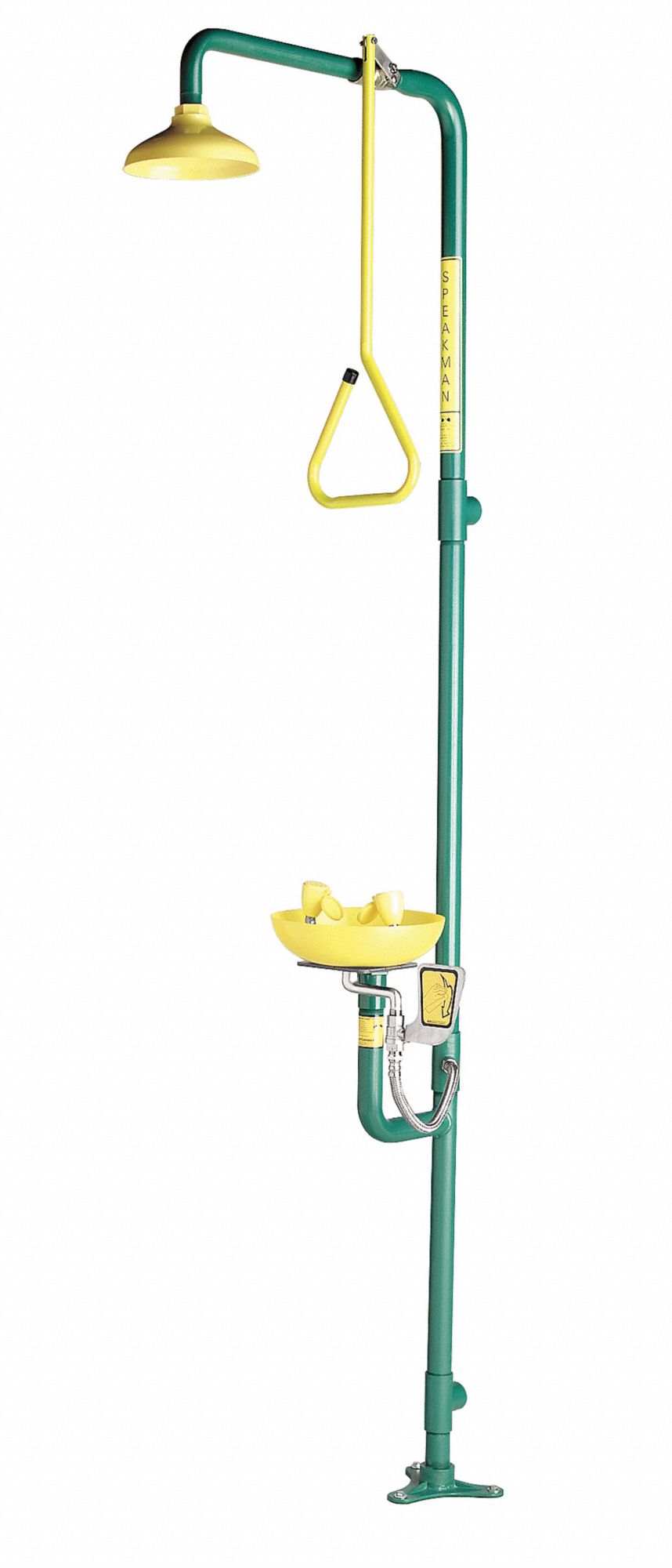 Shower/Eye-Face Wash w/Plastic Bowl