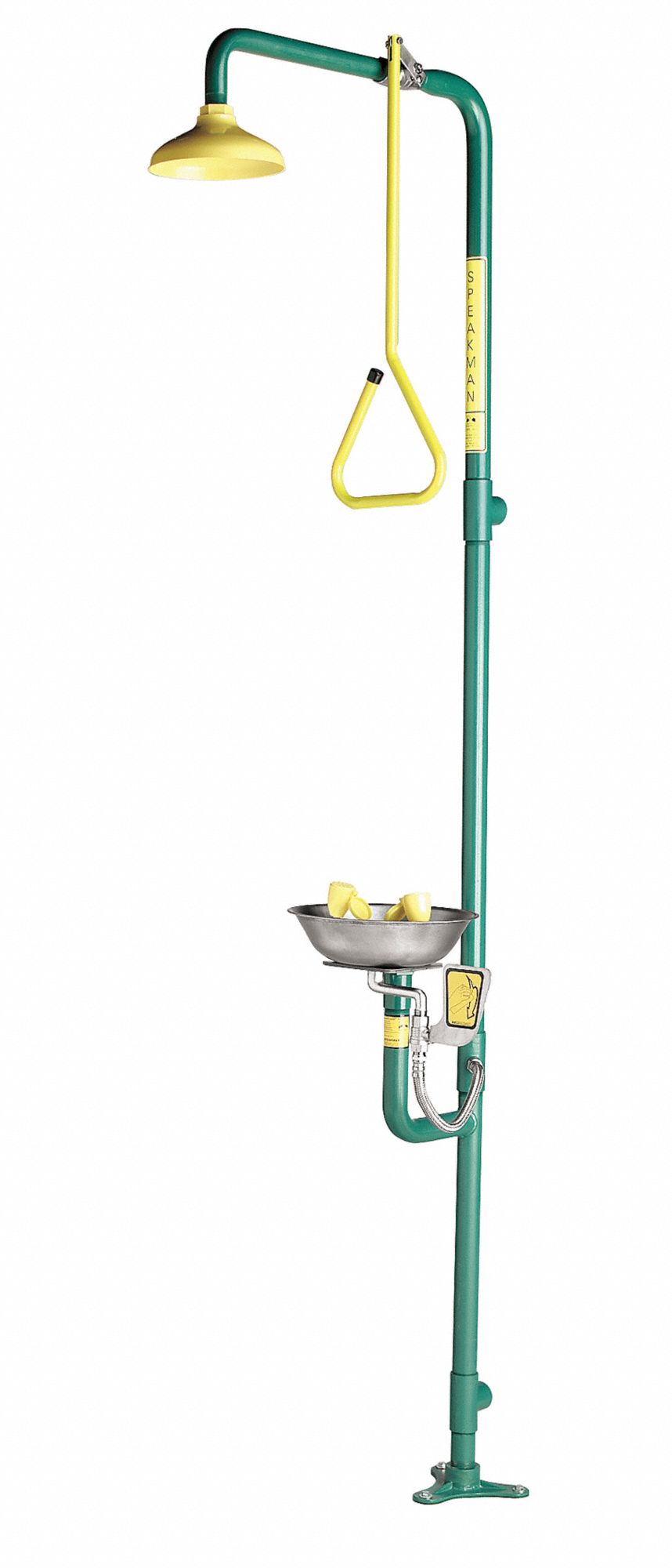 Shower/Eye-Face Wash w/SS Bowl