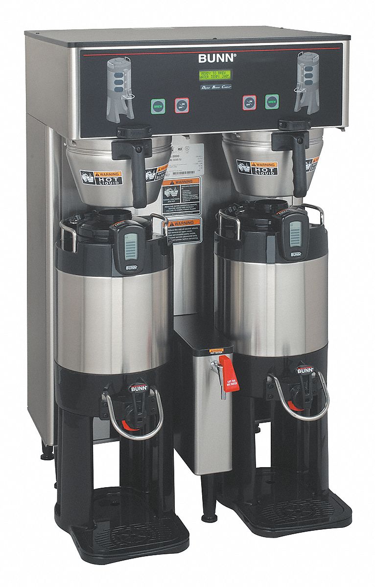 Dual Coffee Brewer, Stainless Steel