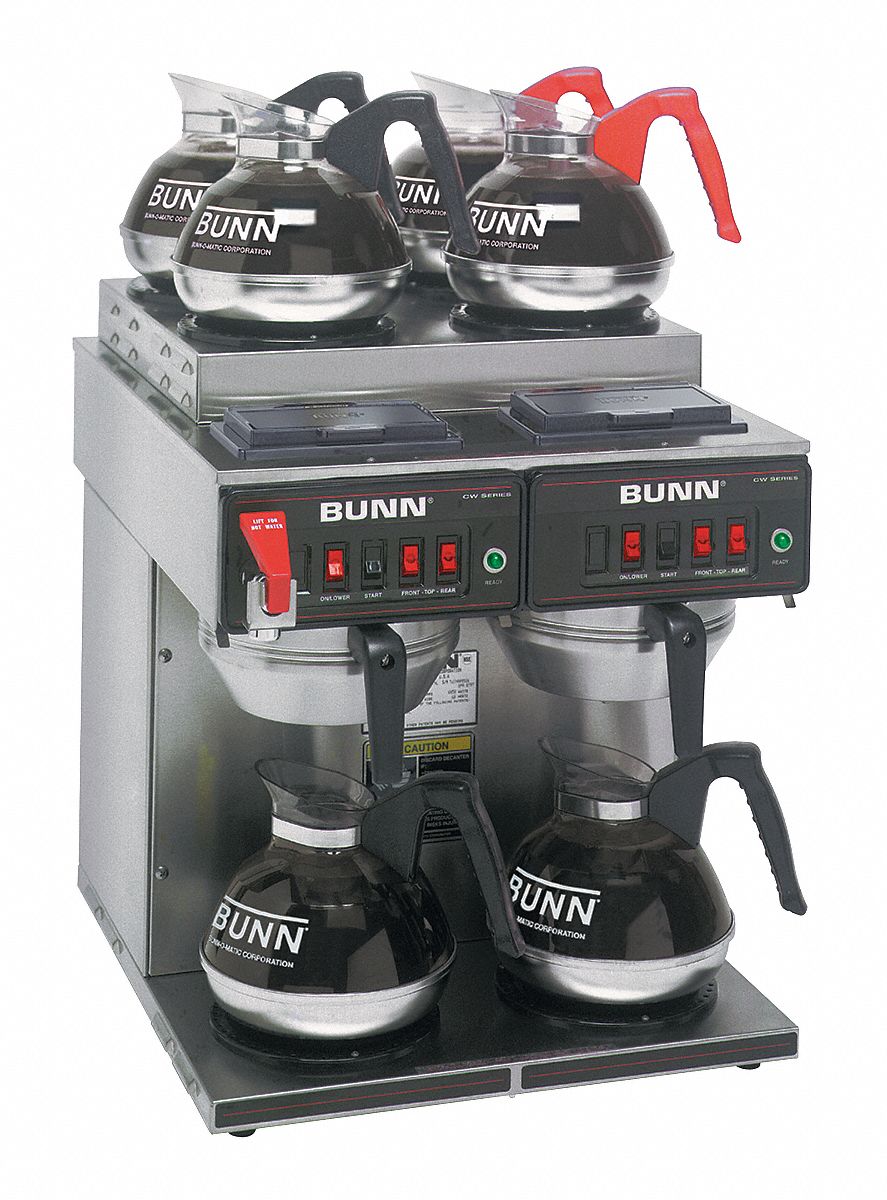 Coffee Brewer, 6 Warmers