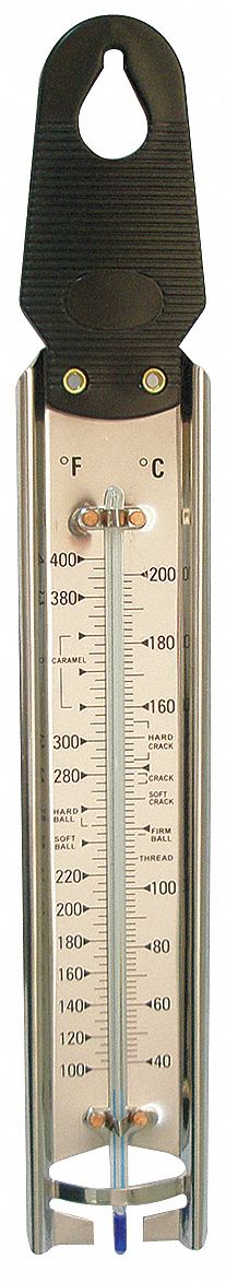 Thermometer, Deep Fryer, 100 to 450F