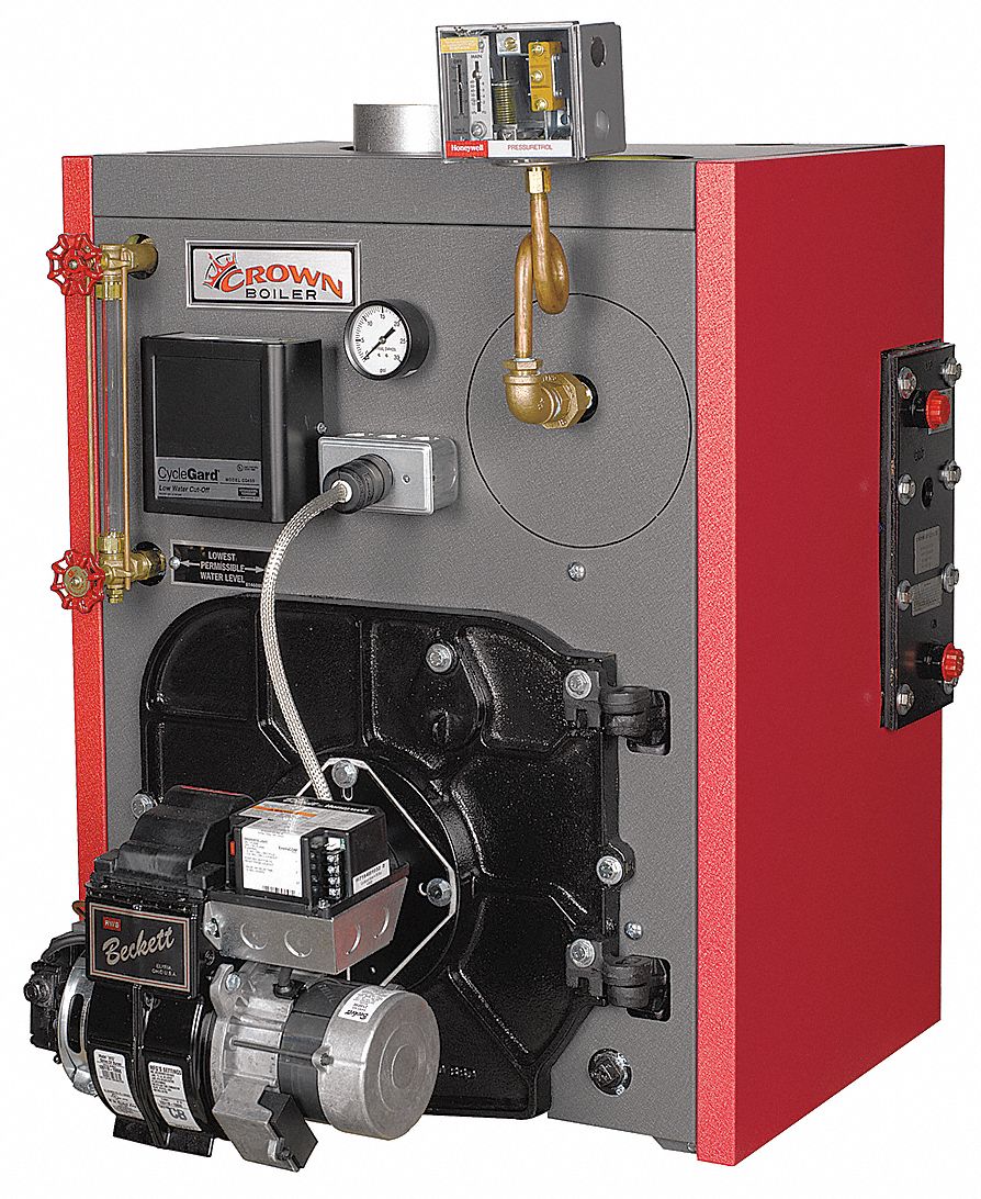 Atmospheric Vent Steam Boiler, Oil