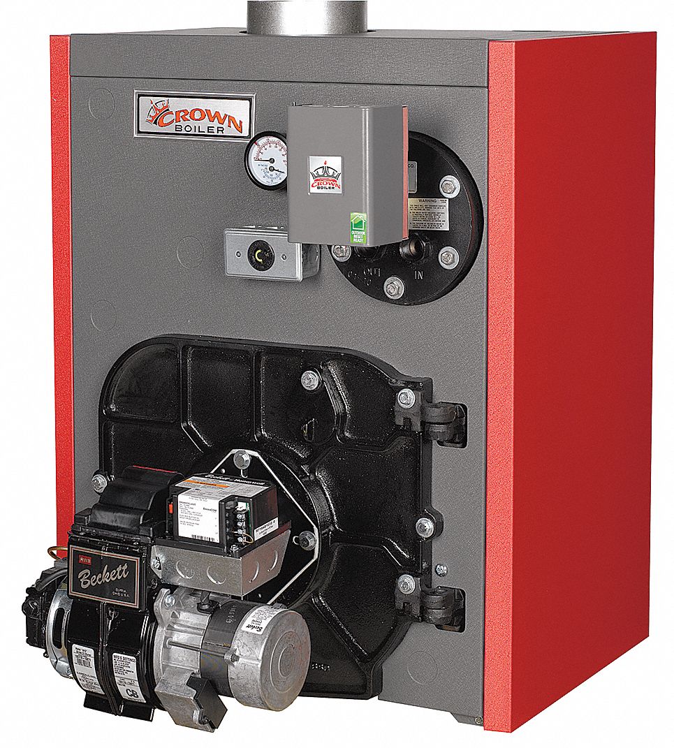 Atmospheric Vent Hot Water Boiler, Oil