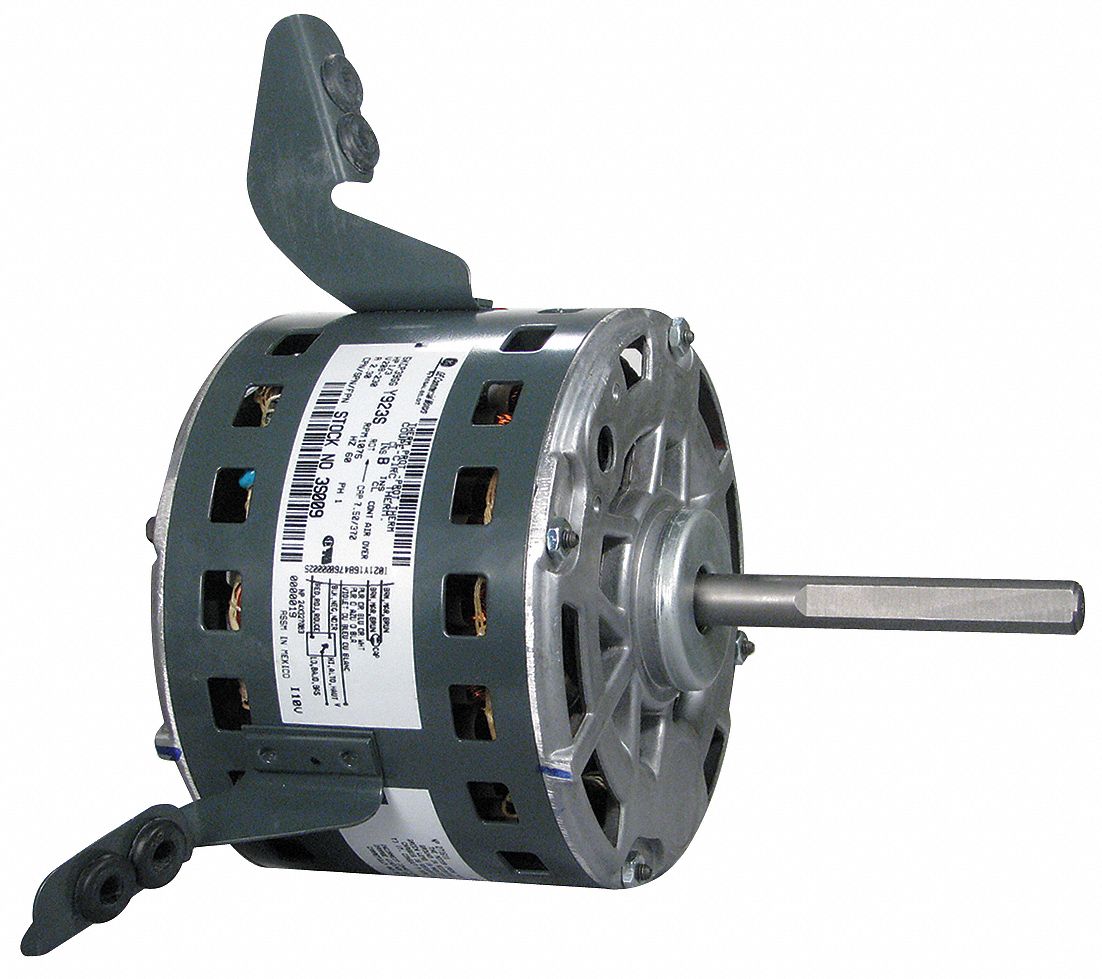 Mtr, PSC, 1/3 HP, 1075 RPM, 208-230V, 48, OAO