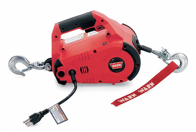 Portable Electric Winch, 115VAC
