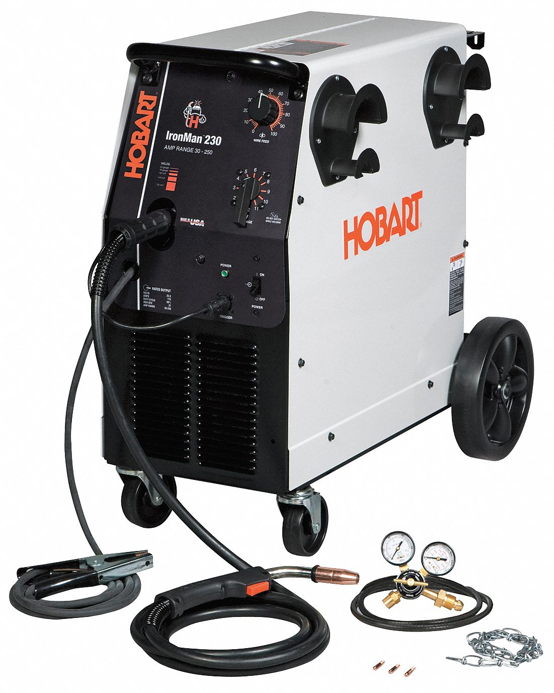 Mig Welder, 230v, 30-250a, OCV 38