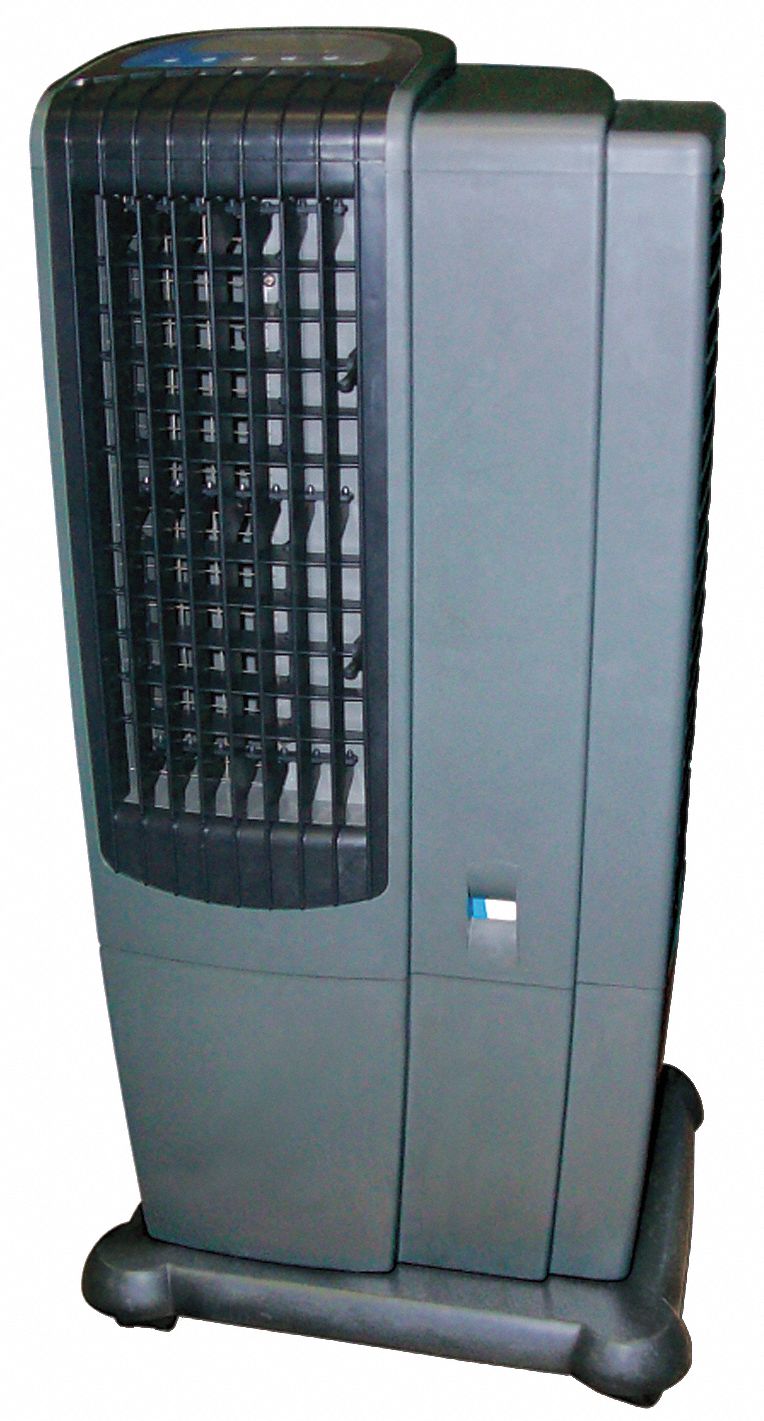 Prtbl Evaporative Cooler, 650 cfm, 3/4 HP