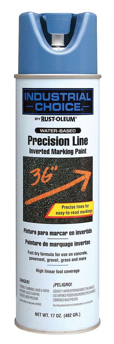 Marking Paint, APWA Blue, 20 oz.