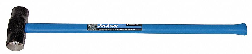 Double Face Sledge, 12 Lb, Fiberglass