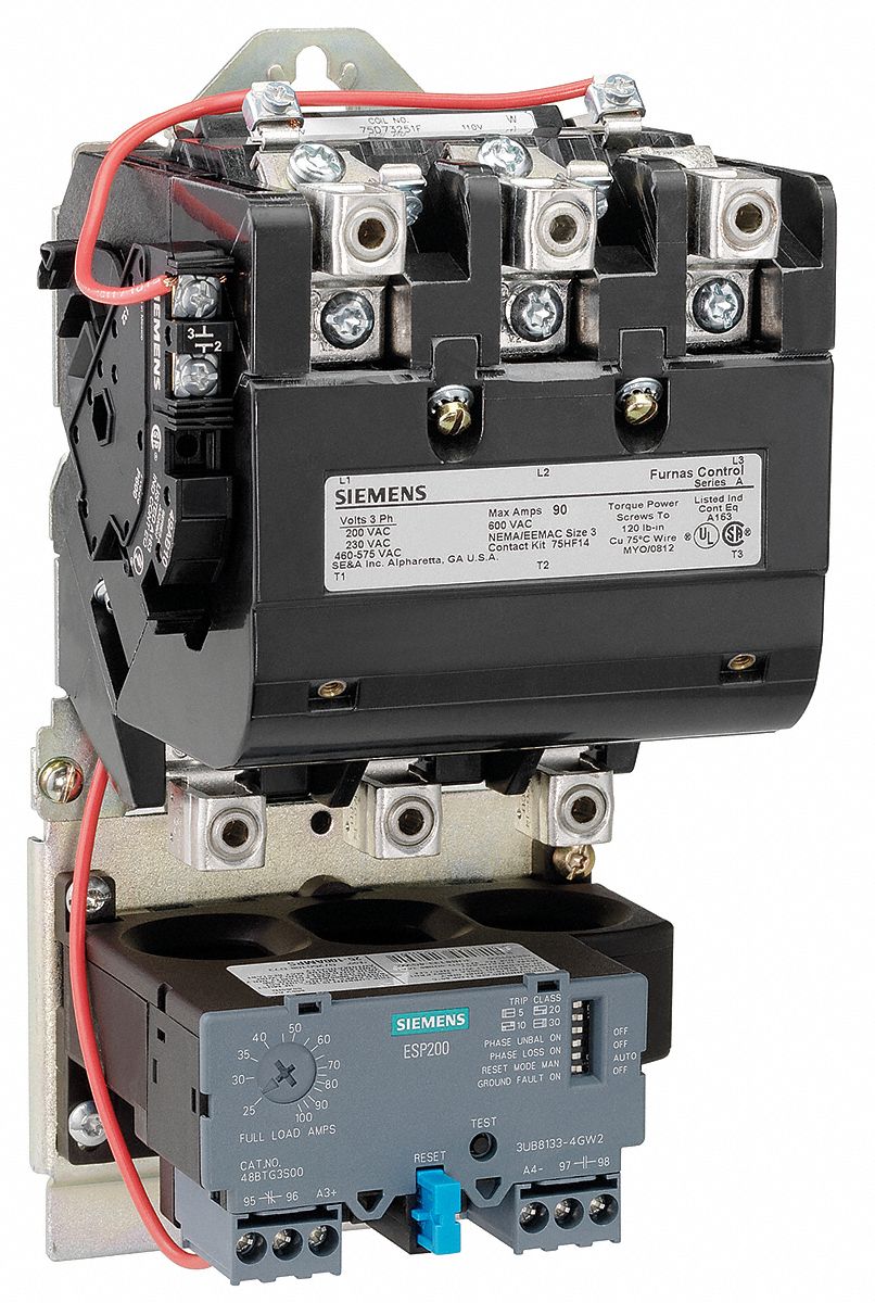 Mtr Starter, Sz4, 200-208V, 135A, OR50-200A